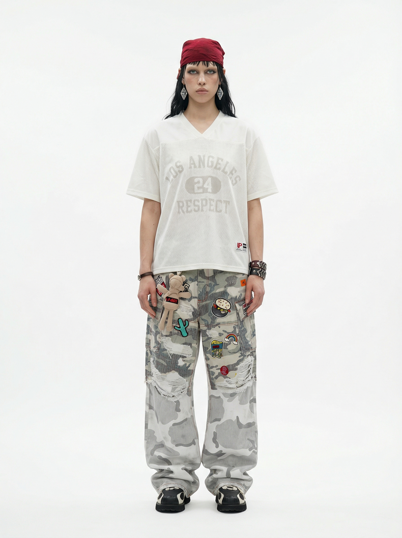 3-6-5.shop Los Angeles Respect V-Neck Tee