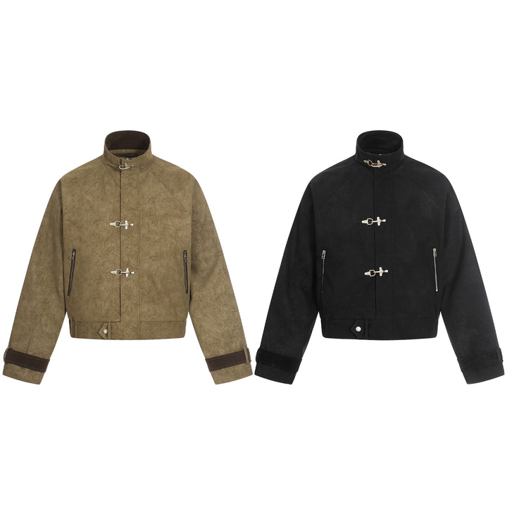 3-6-5.shop Textured Utility Jacket