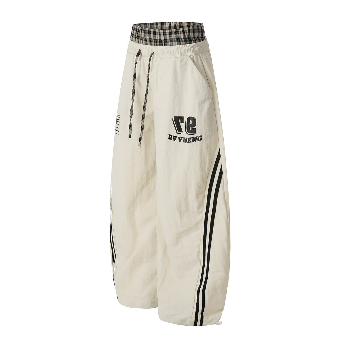 3-6-5.shop Athletic Stripe Wide-Leg Pants
