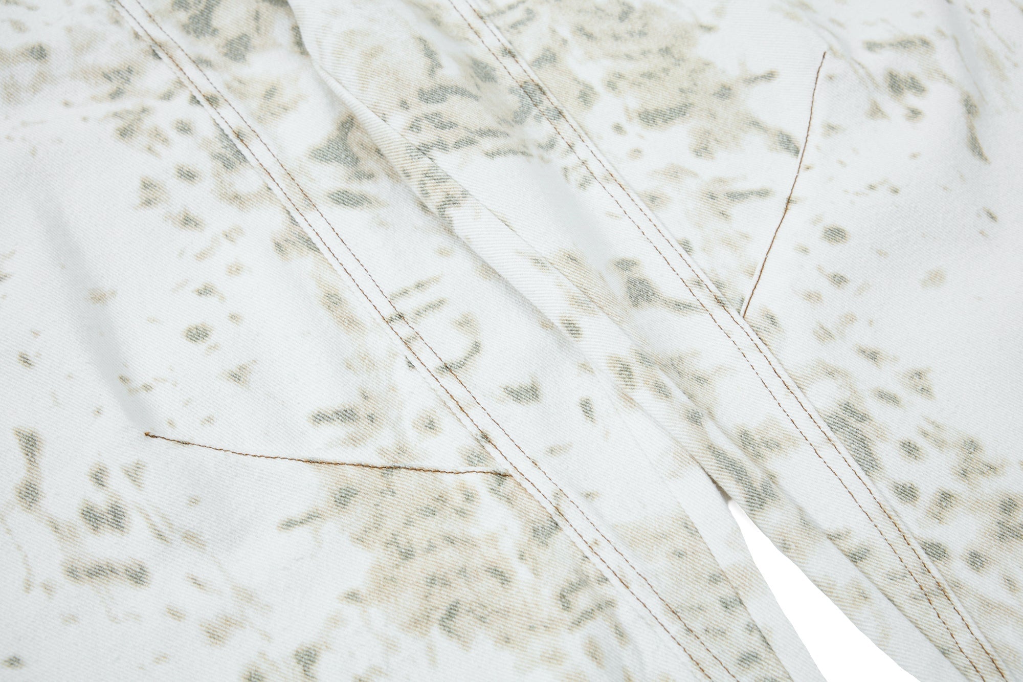 3-6-5.shop Vintage Splatter Barrel Jeans