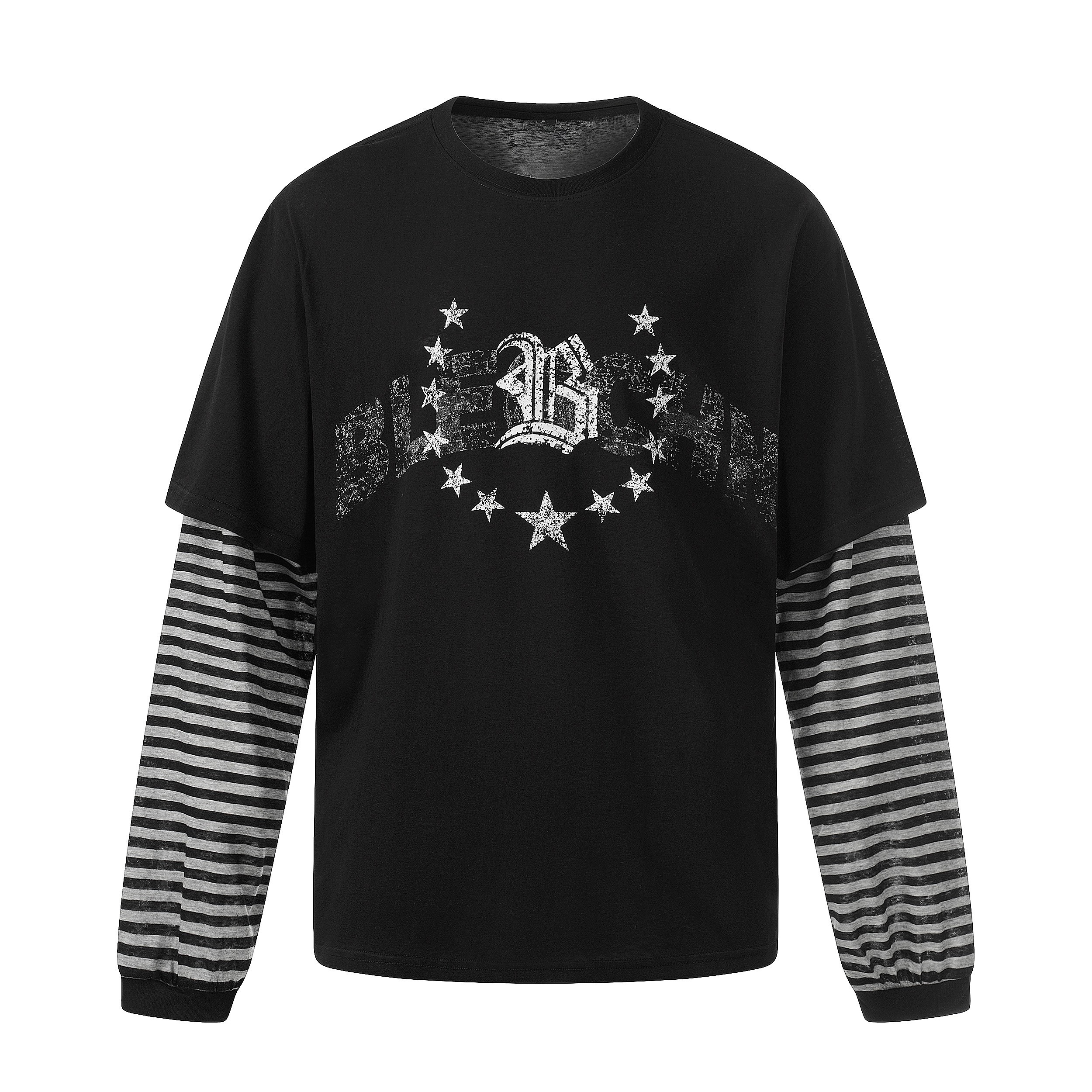 3-6-5.shop Layered Graphic Long Sleeve Tee