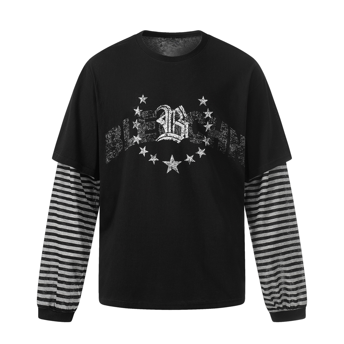 3-6-5.shop Layered Graphic Long Sleeve Tee