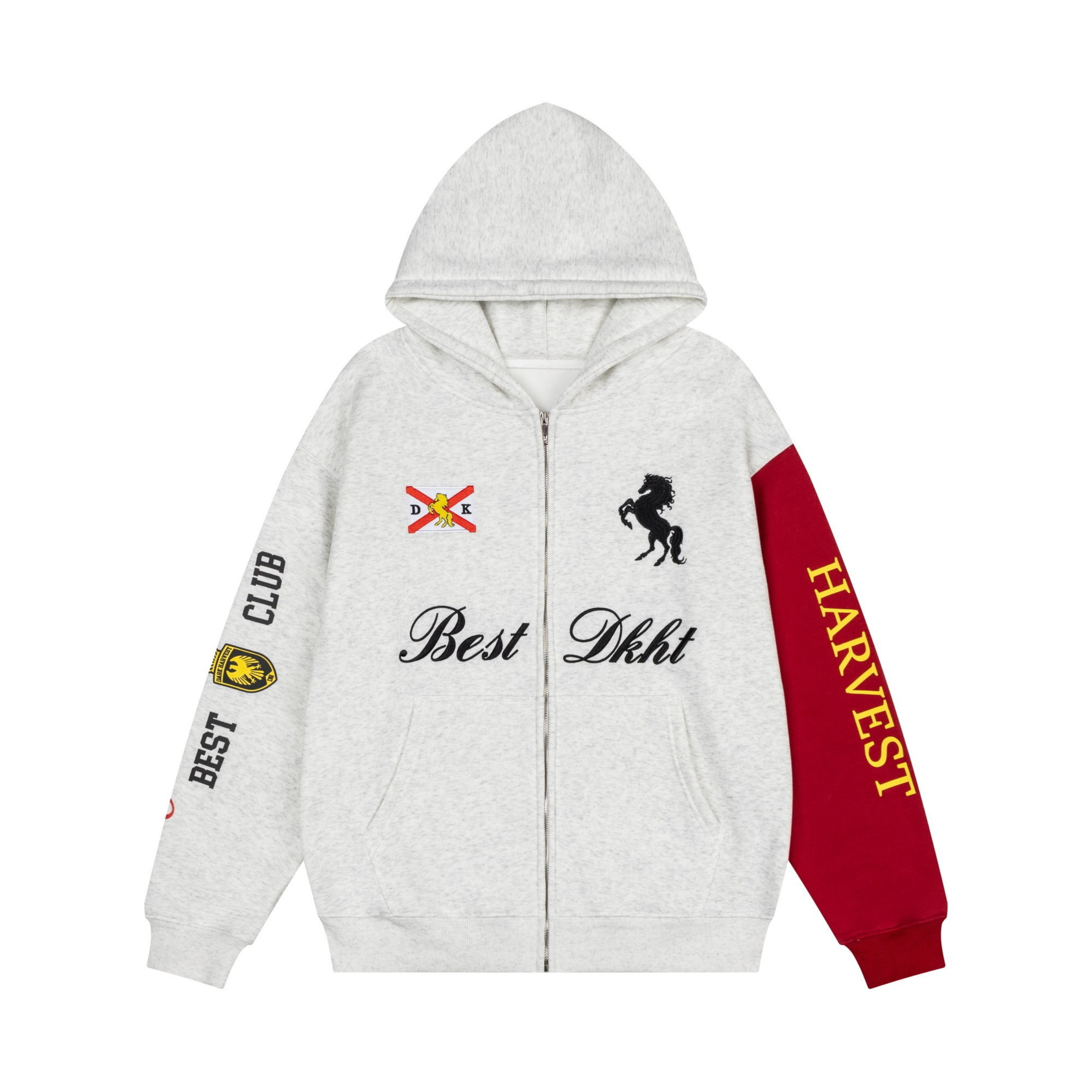 3-6-5.shop Dark Harvest Zip Hoodie (Fleece-Lined)