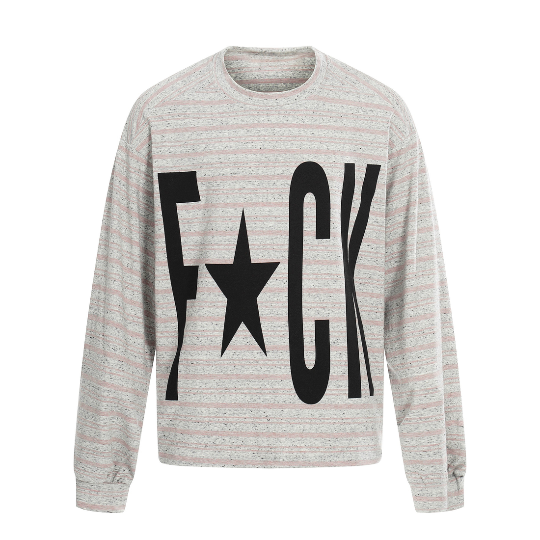 3-6-5.shop Graphic Striped Long Sleeve Tee