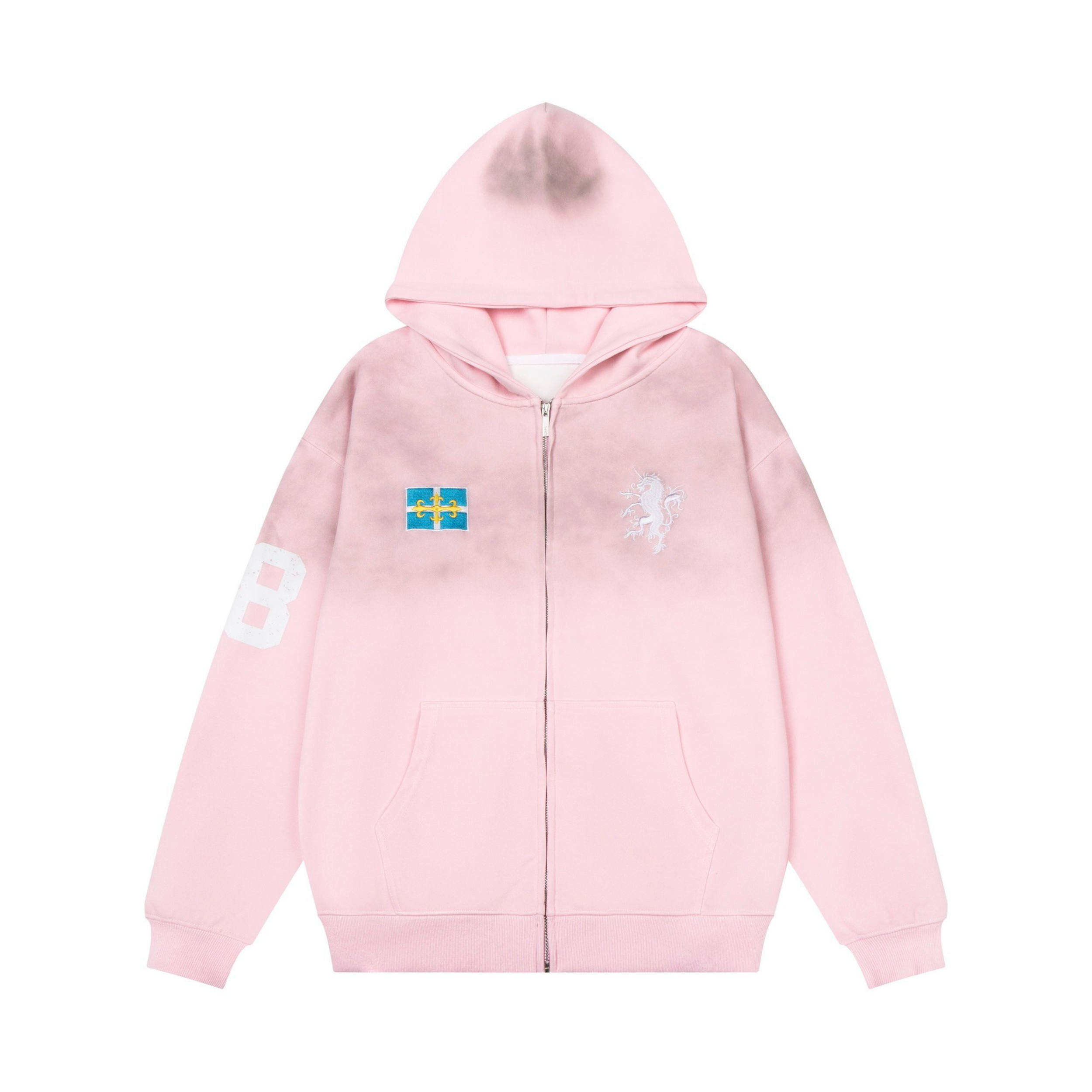 3-6-5.shop 08 Graphic Zip-Up Hoodie