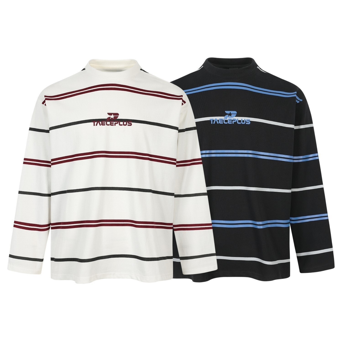 3-6-5.shop Striped Long Sleeve Tee