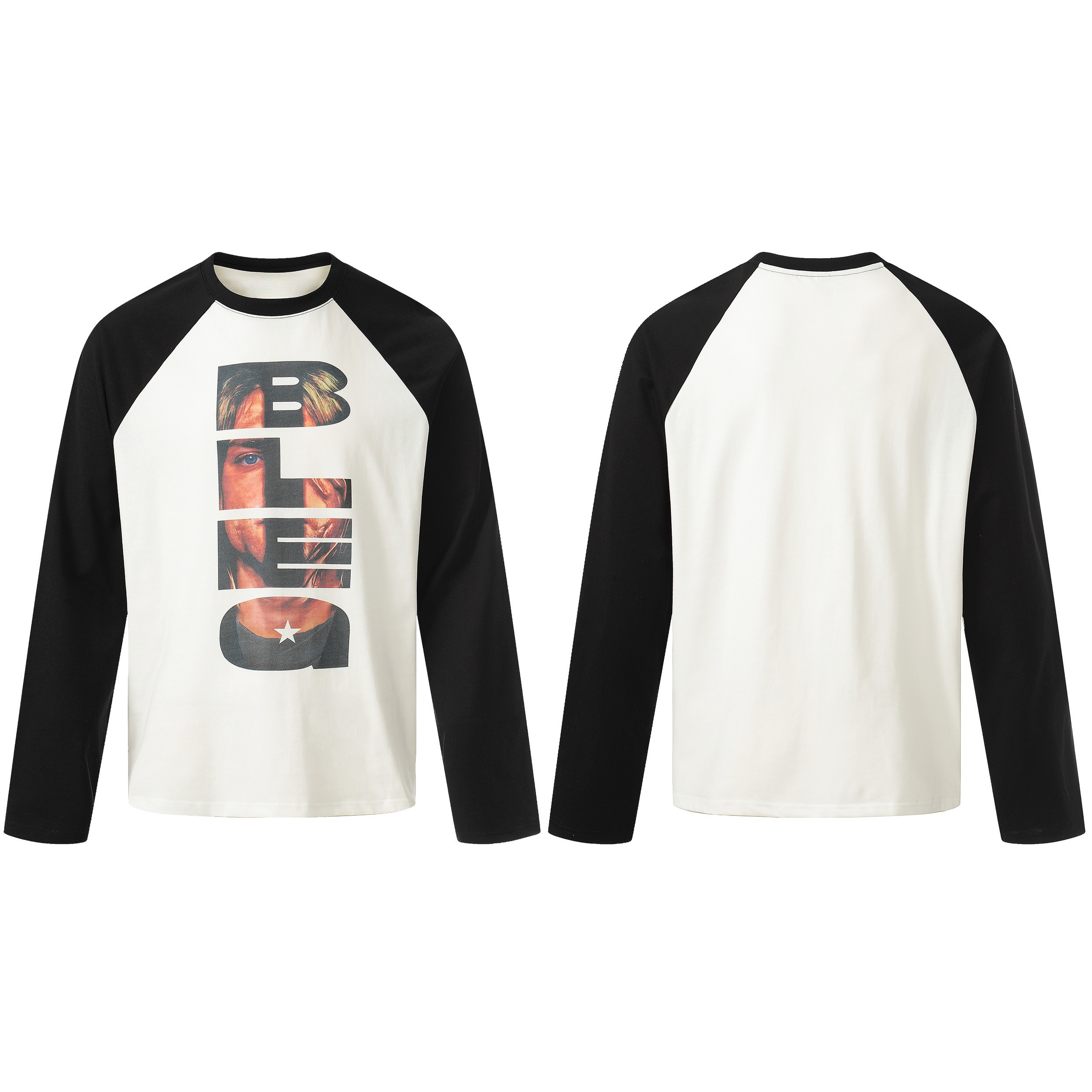 3-6-5.shop Graphic Raglan Long Sleeve Tee