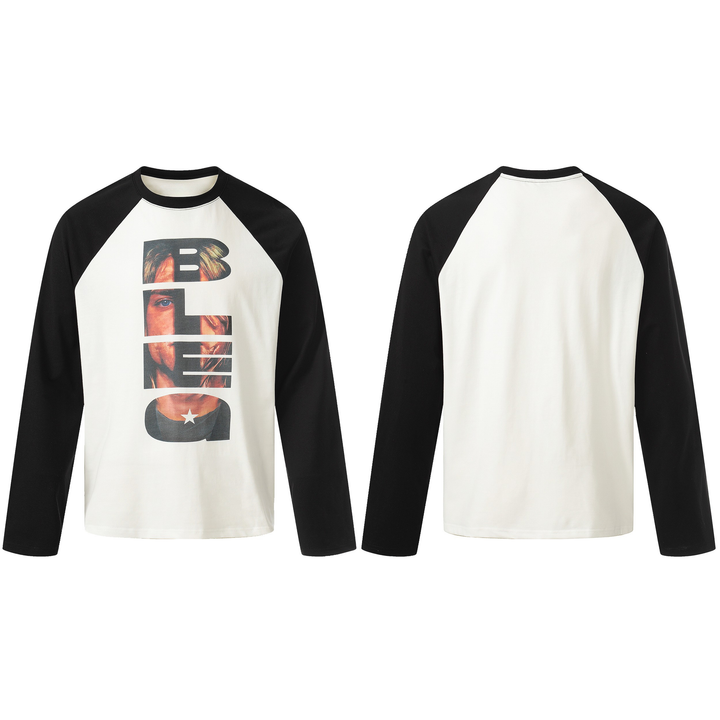 3-6-5.shop Graphic Raglan Long Sleeve Tee