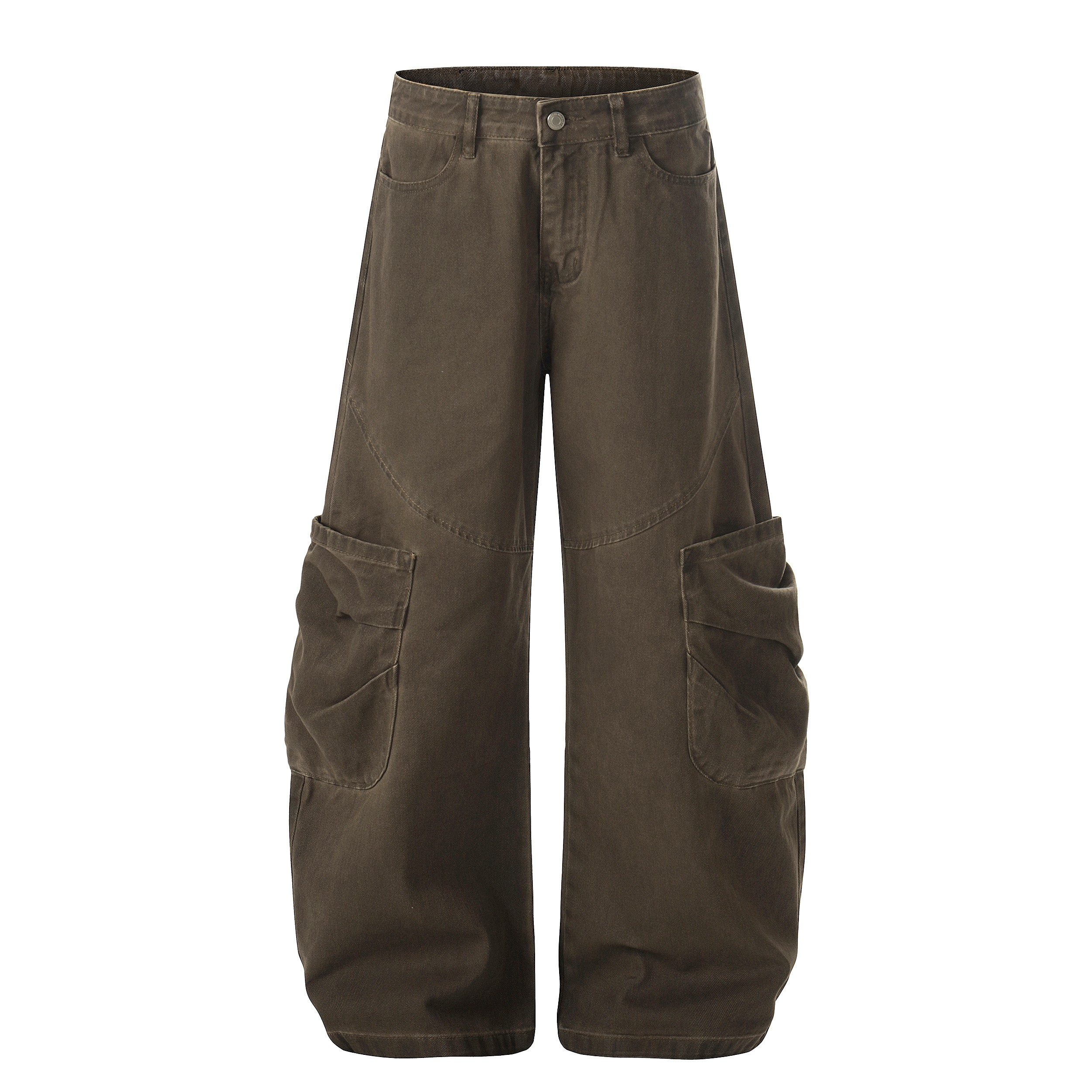 3-6-5.shop Washed Utility Cargo Pants*