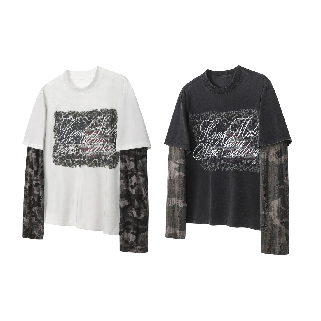 3-6-5.shop Layered Script Graphic Tee
