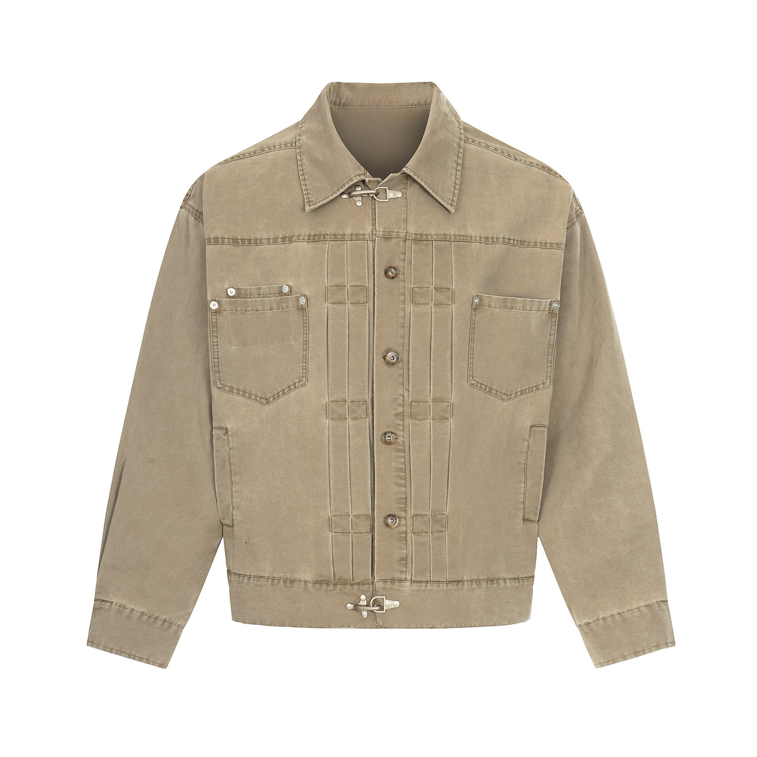 3-6-5.shop Washed Denim Jacket