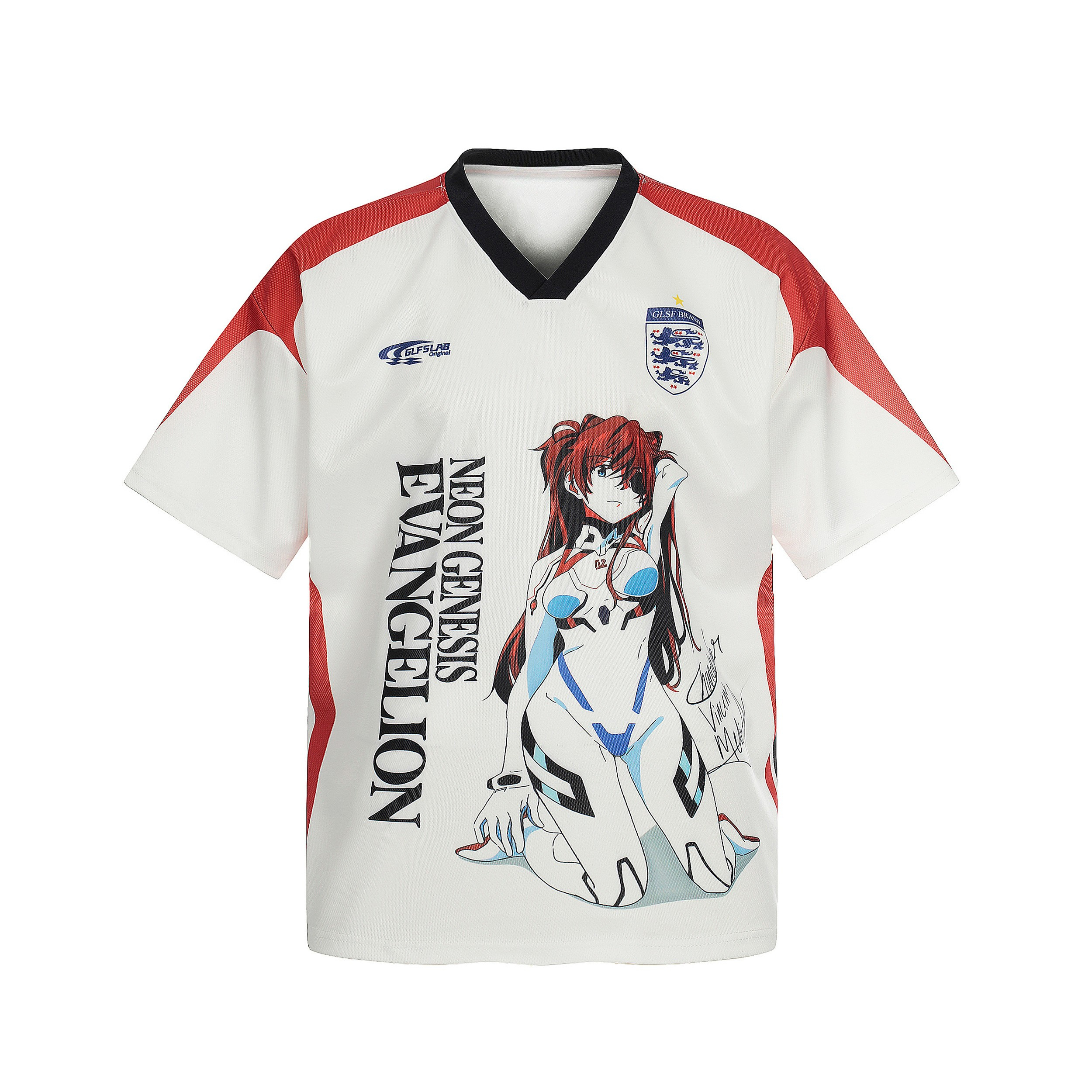 3-6-5.shop Anime Graphic Mesh Soccer Jersey