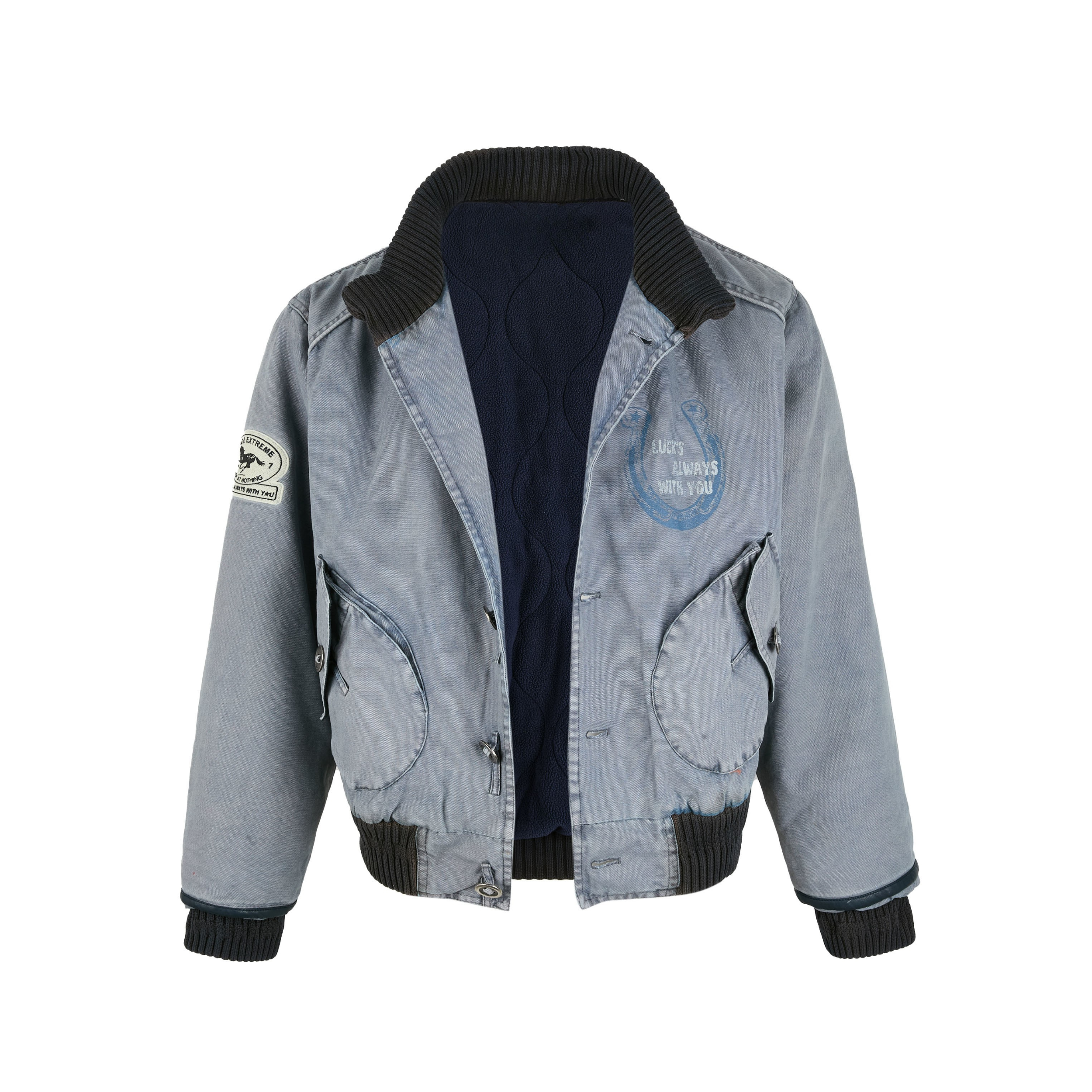 3-6-5.shop Vintage Washed Varsity Jacket