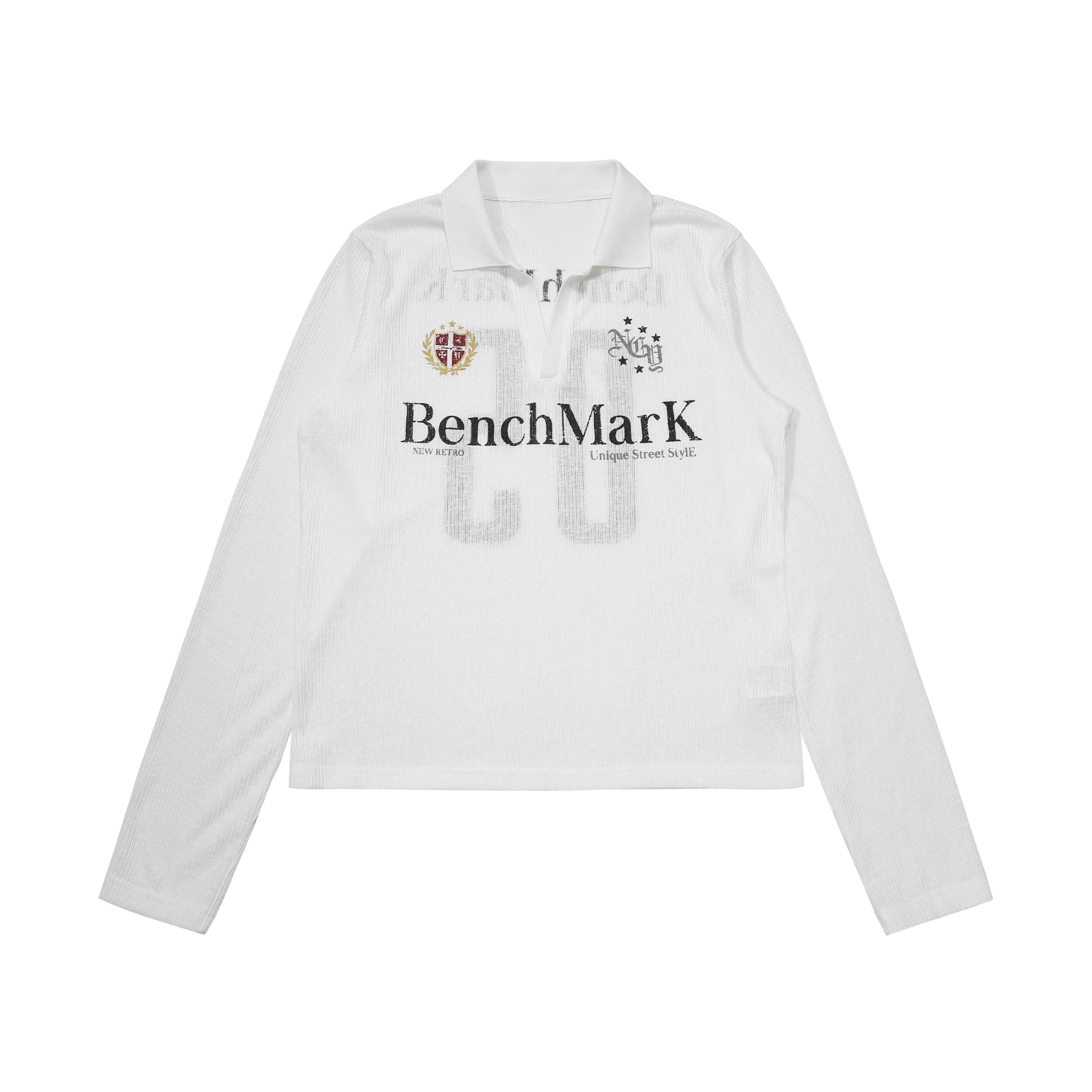 3-6-5.shop Benchmark Long Sleeve Polo