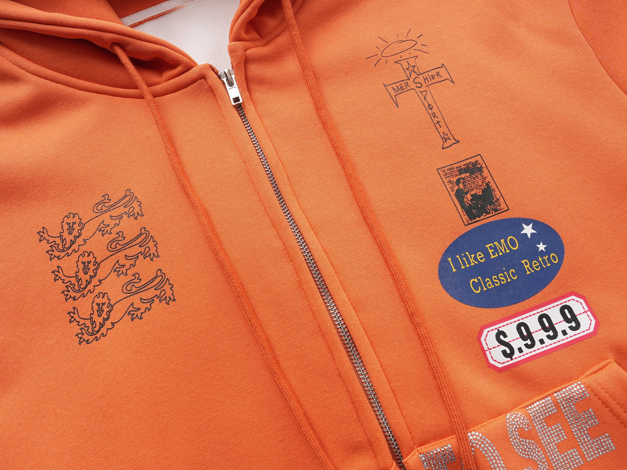 3-6-5.shop “See The Whole World” Zip Hoodie