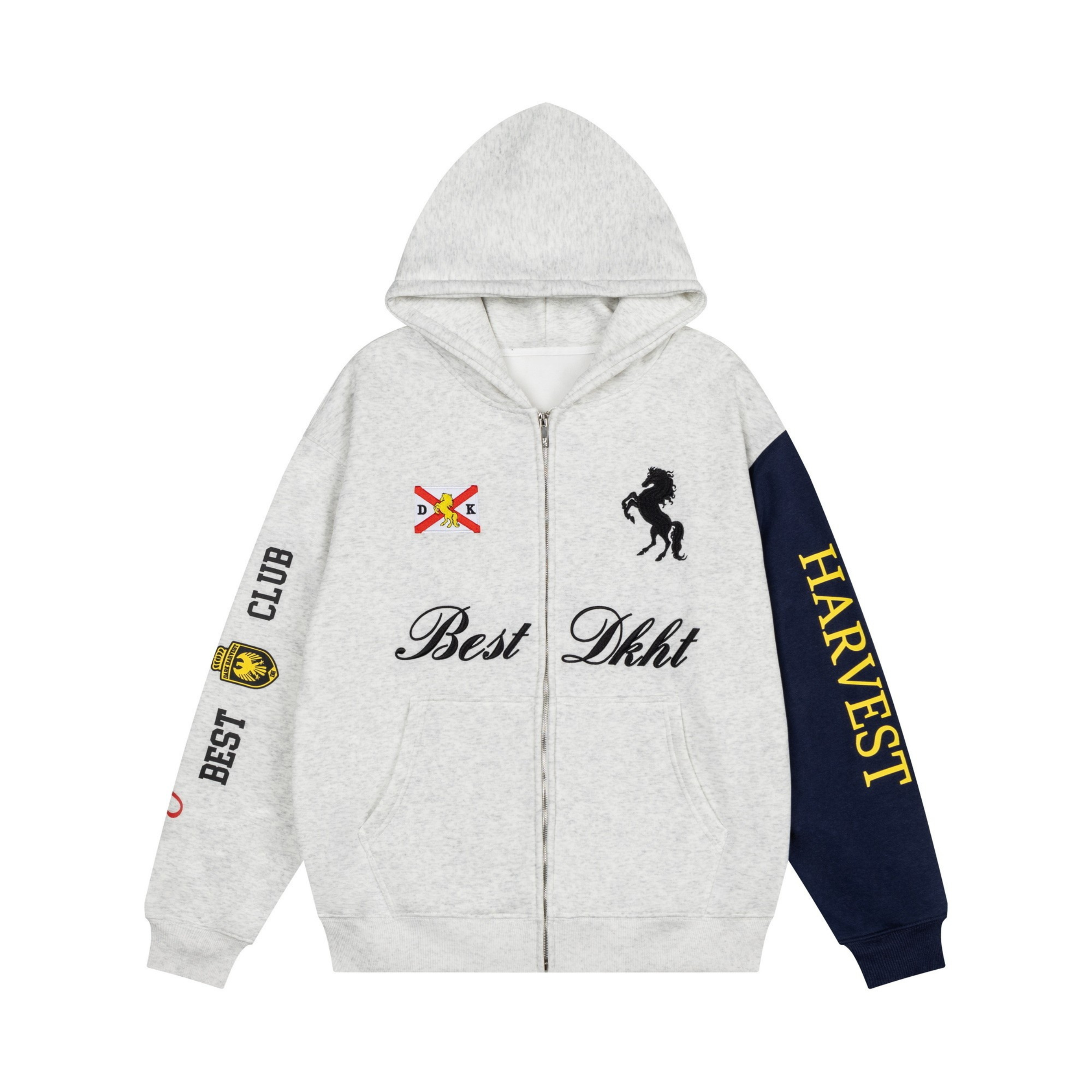 3-6-5.shop Dark Harvest Zip Hoodie (Fleece-Lined)