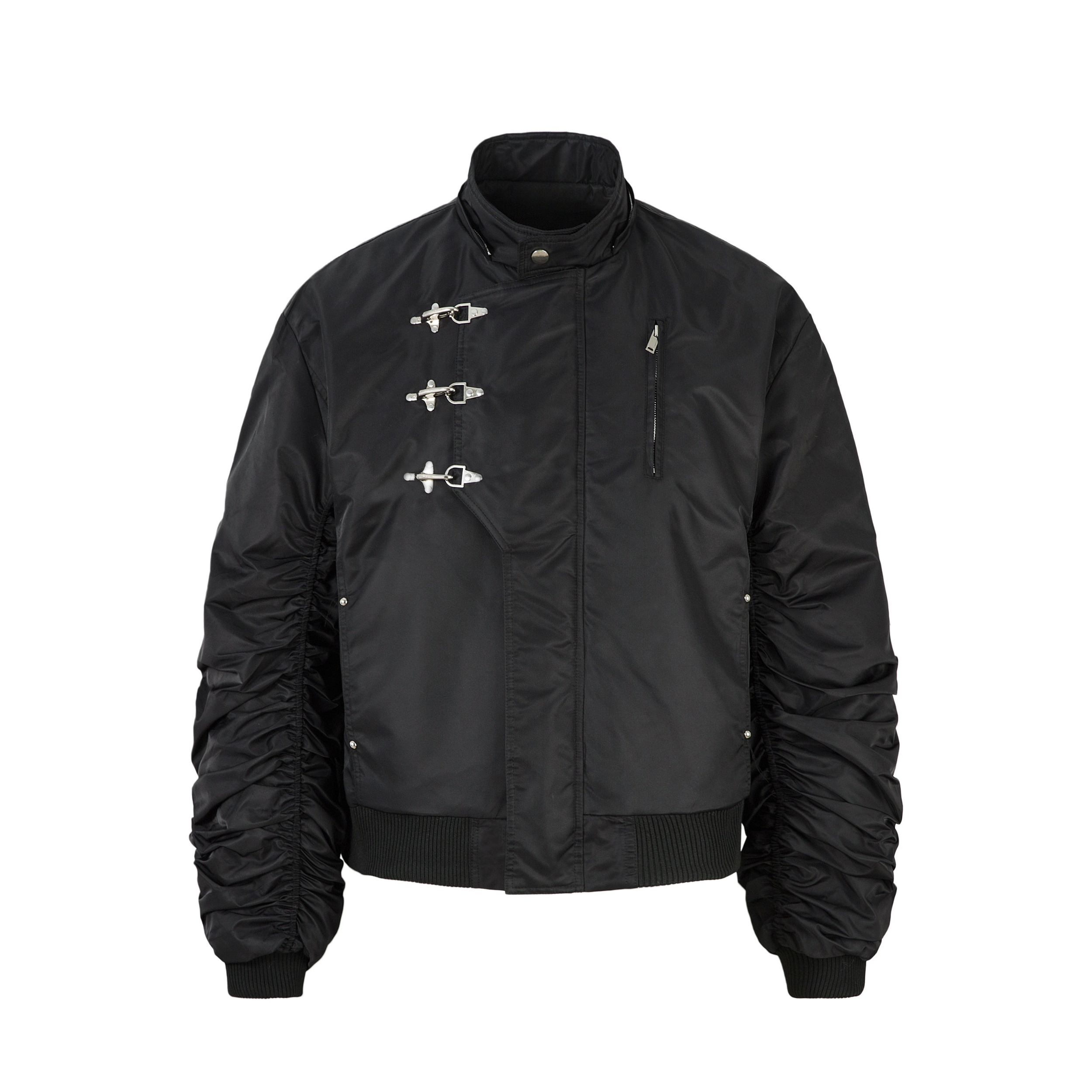 3-6-5.shop Toggle-Lock Fur Hood Jacket