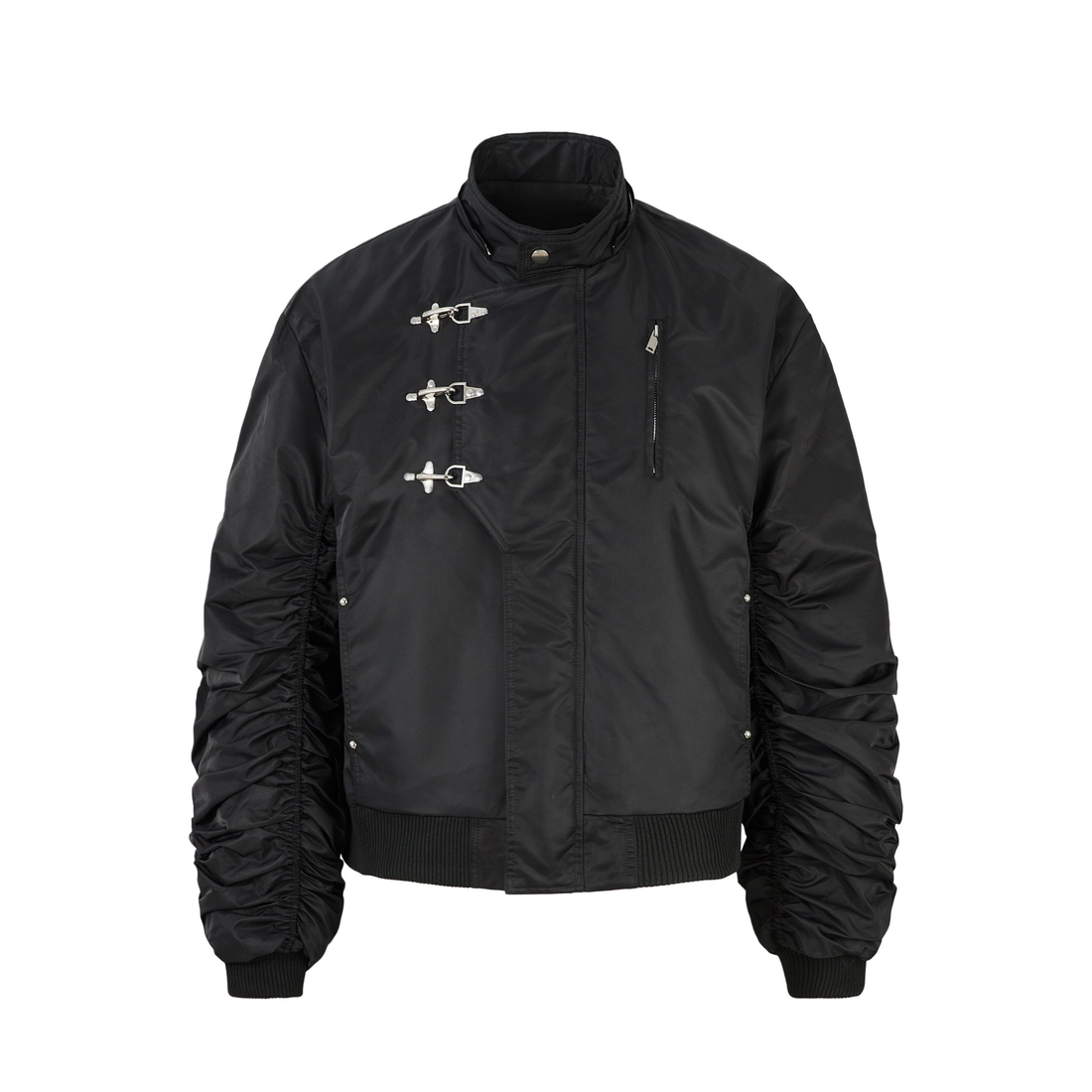 3-6-5.shop Toggle-Lock Fur Hood Jacket