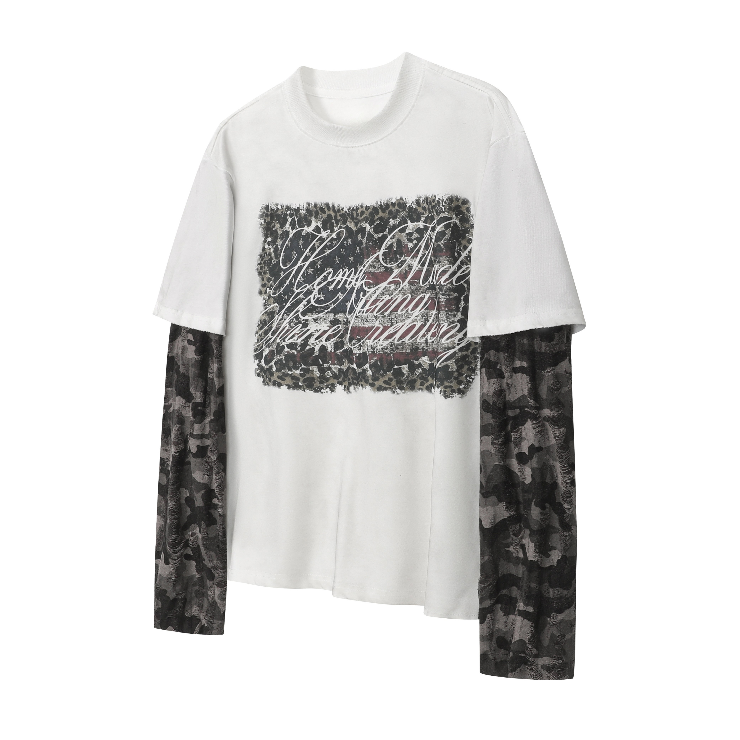 3-6-5.shop Layered Script Graphic Tee