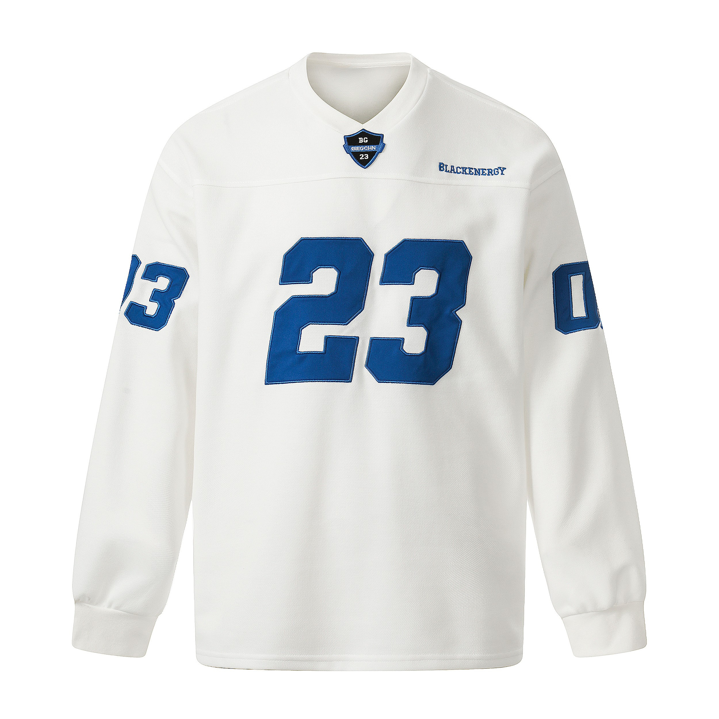 3-6-5.shop Varsity Graphic Long Sleeve Tee