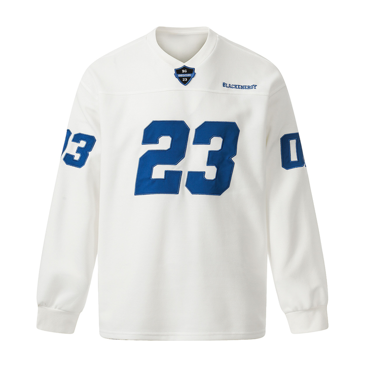 3-6-5.shop Varsity Graphic Long Sleeve Tee