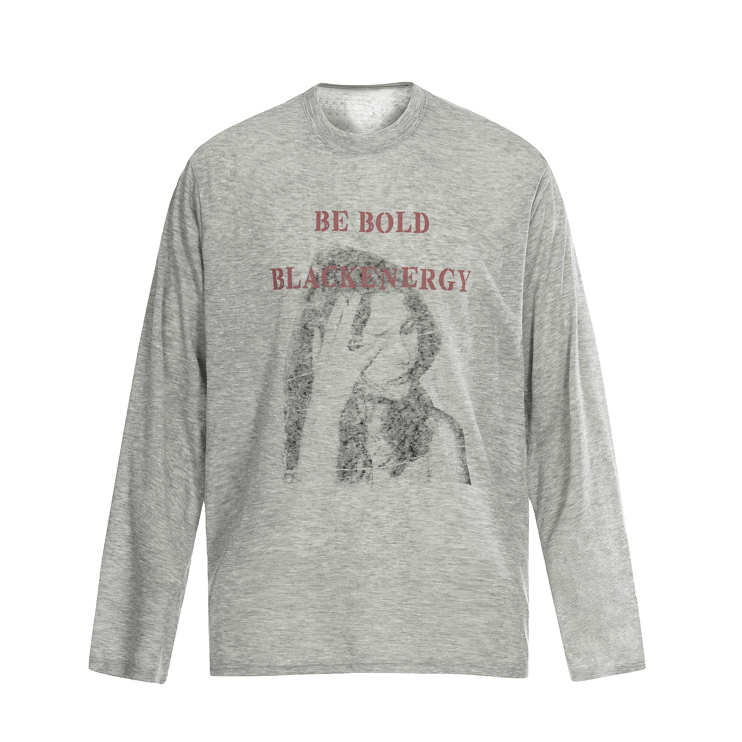 3-6-5.shop “Be Bold” Portrait Graphic Long Sleeve Tee