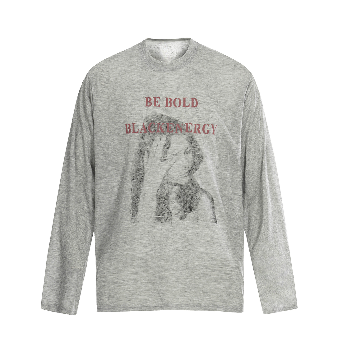 3-6-5.shop “Be Bold” Portrait Graphic Long Sleeve Tee