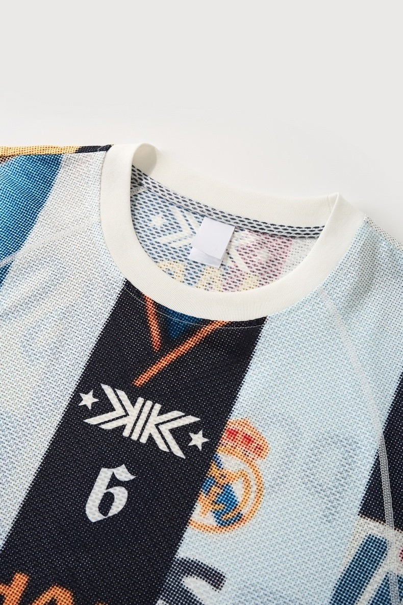 3-6-5.shop Vintage Football Patchwork Jersey