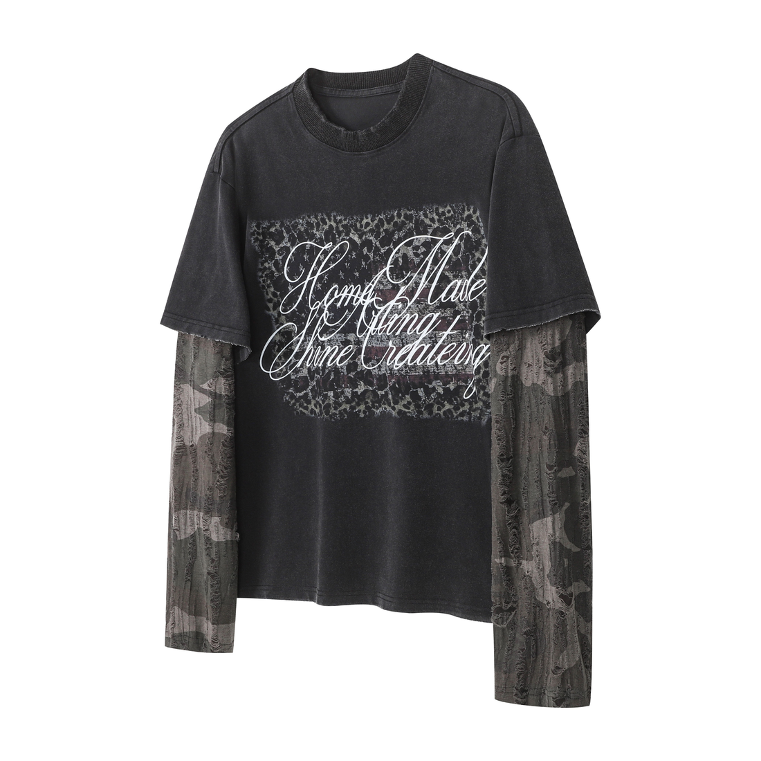 3-6-5.shop Layered Script Graphic Tee