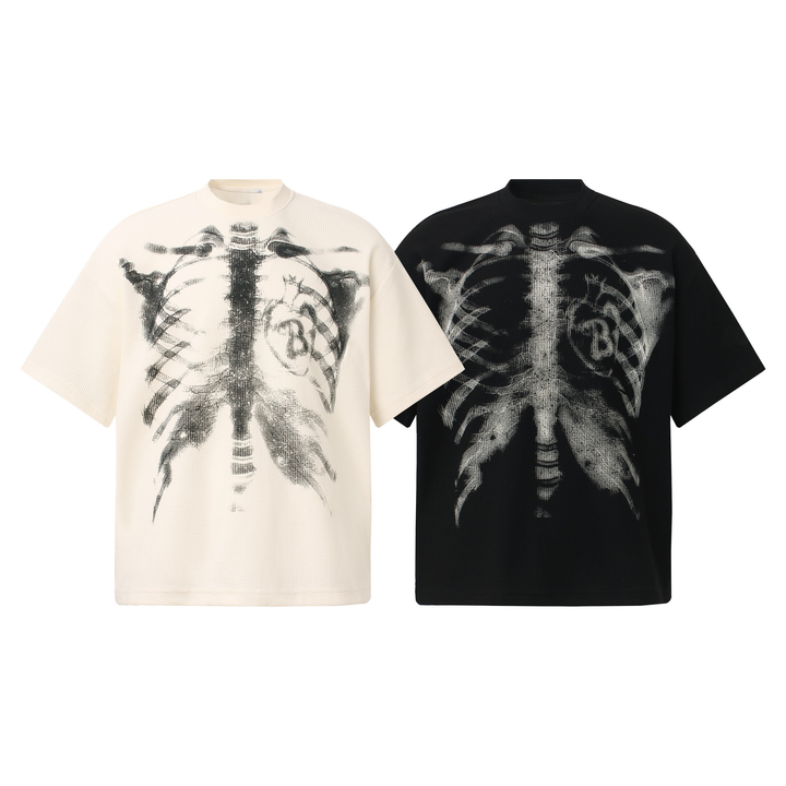 3-6-5.shop X-Ray Ribcage Graphic Tee