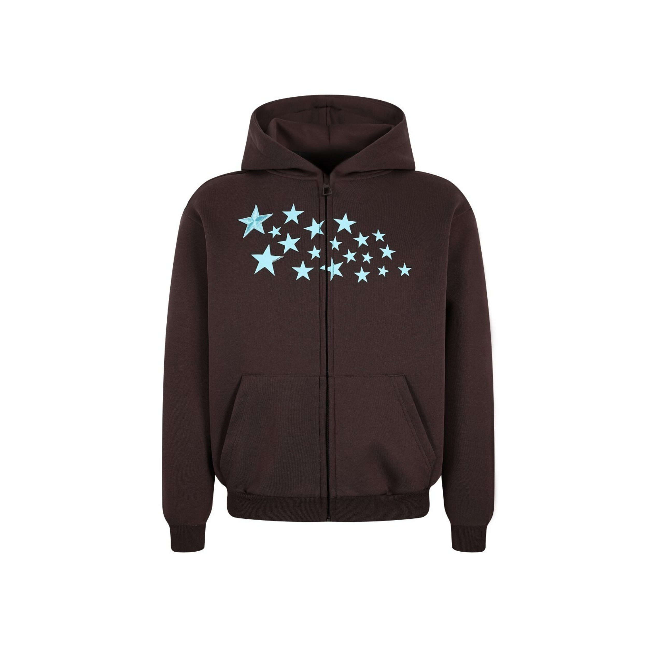 3-6-5.shop Star Graphic Zip Hoodie
