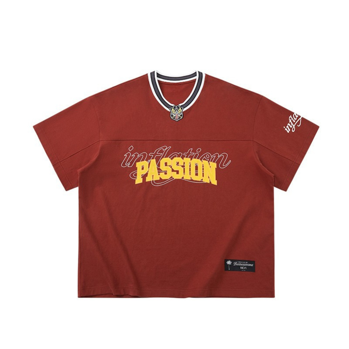 3-6-5.shop Passion Graphic V-Neck Tee