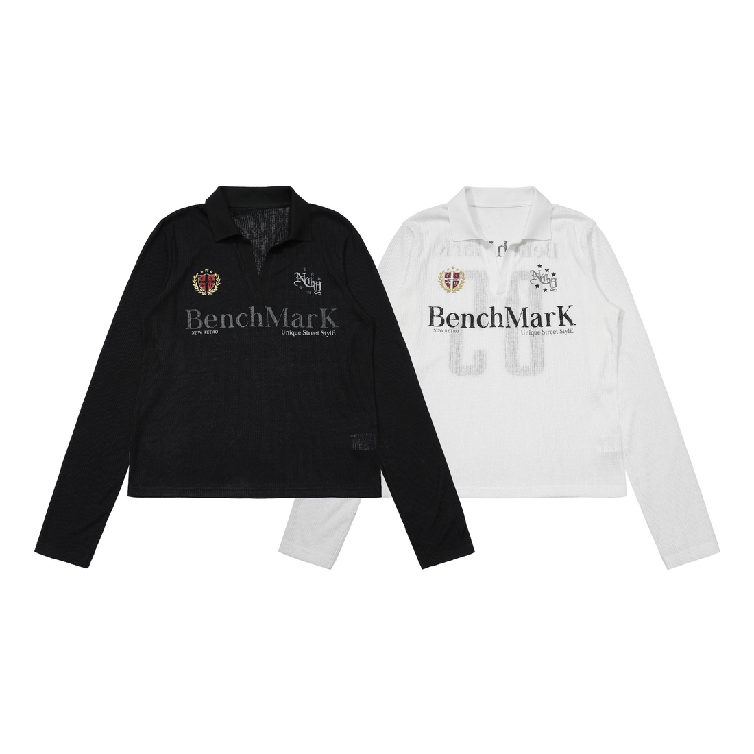 3-6-5.shop Benchmark Long Sleeve Polo