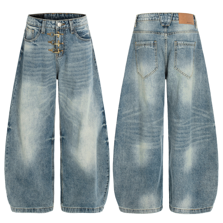 3-6-5.shop Vintage Hook Denim Pants