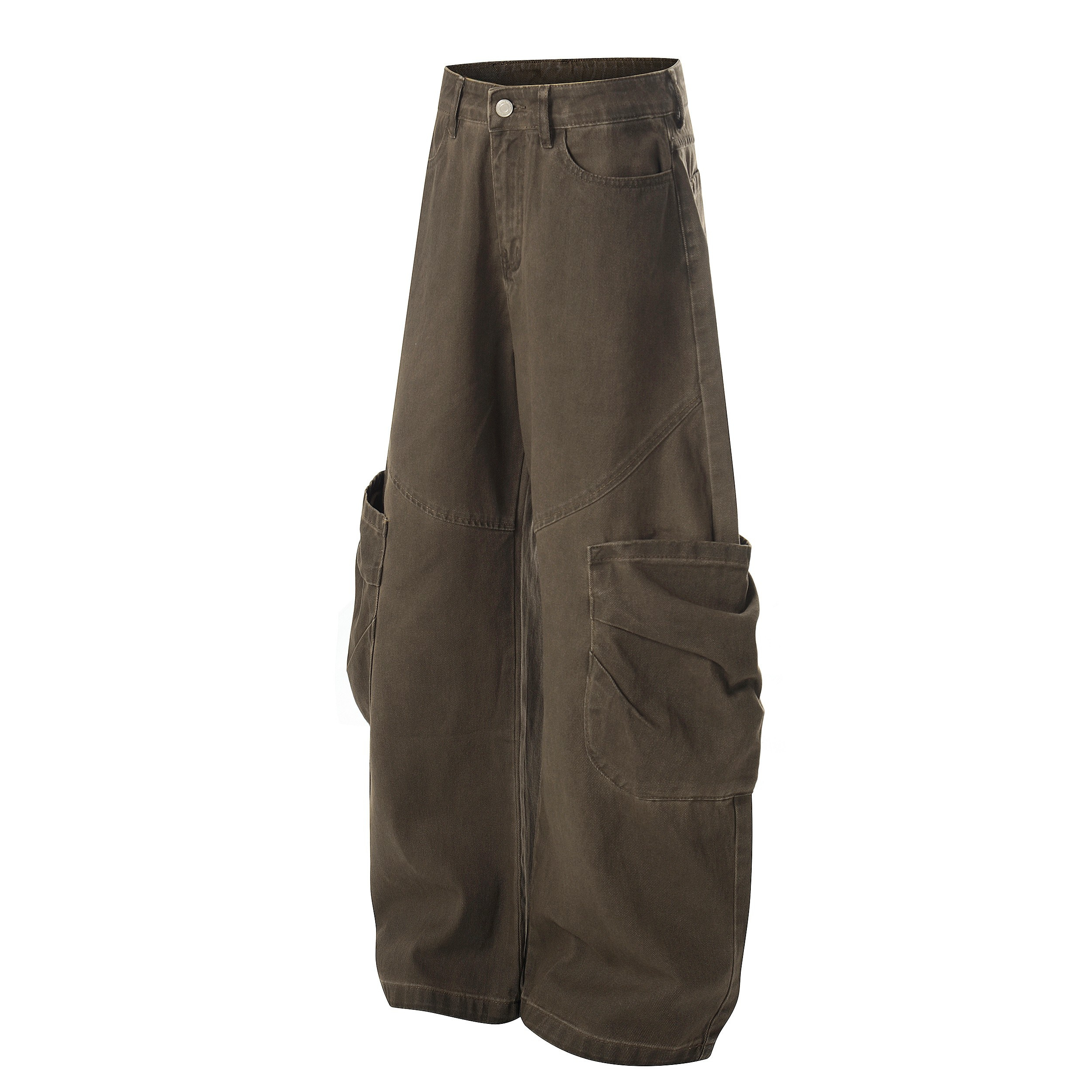 3-6-5.shop Washed Utility Cargo Pants*