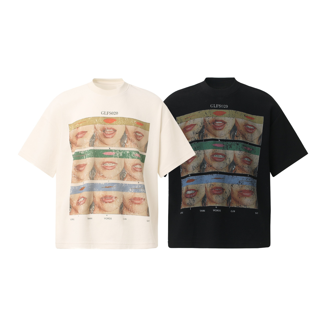 3-6-5.shop Graphic Lip Print Tee