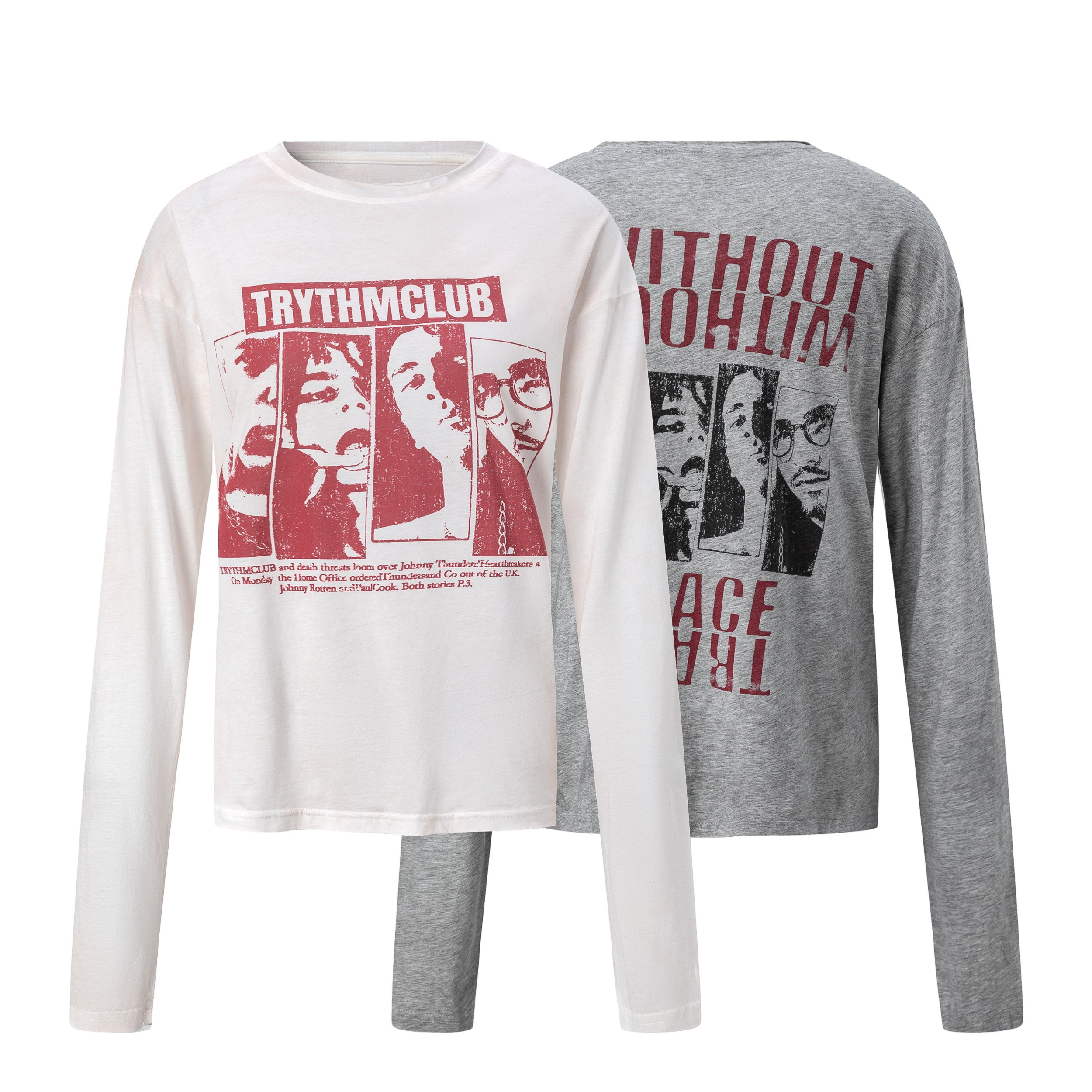 3-6-5.shop Dual-Graphic Long Sleeve Tee
