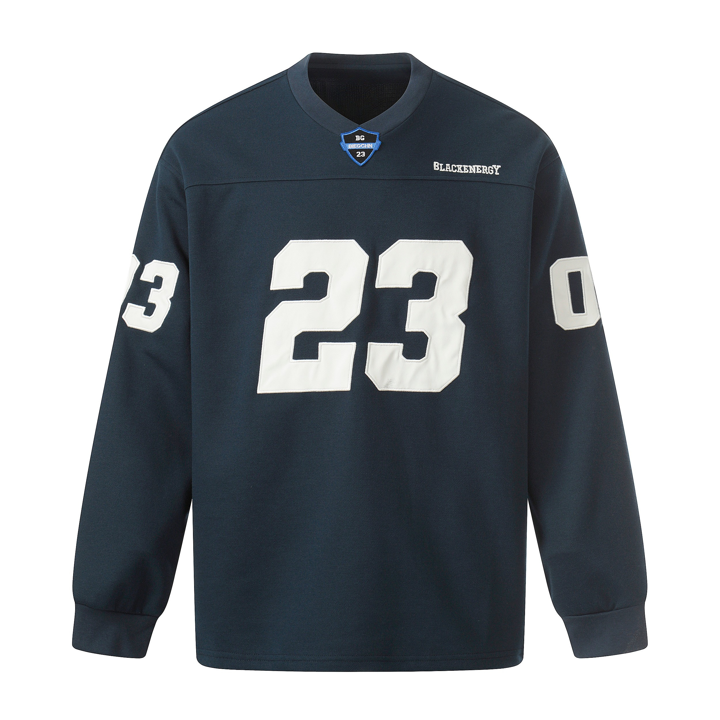 3-6-5.shop Varsity Graphic Long Sleeve Tee