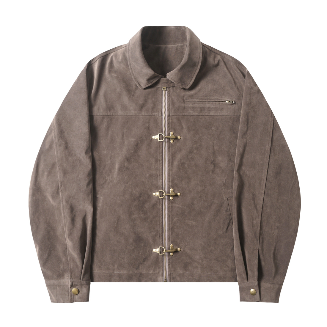 3-6-5.shop Vintage Toggle Zip Jacket