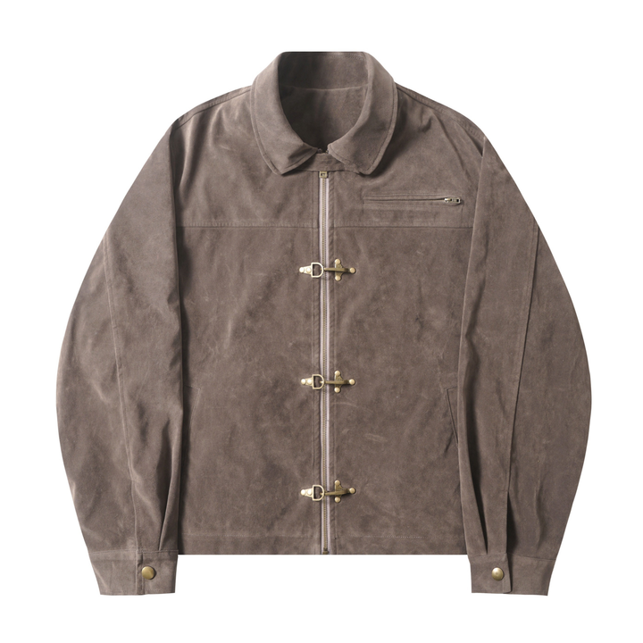 3-6-5.shop Vintage Toggle Zip Jacket