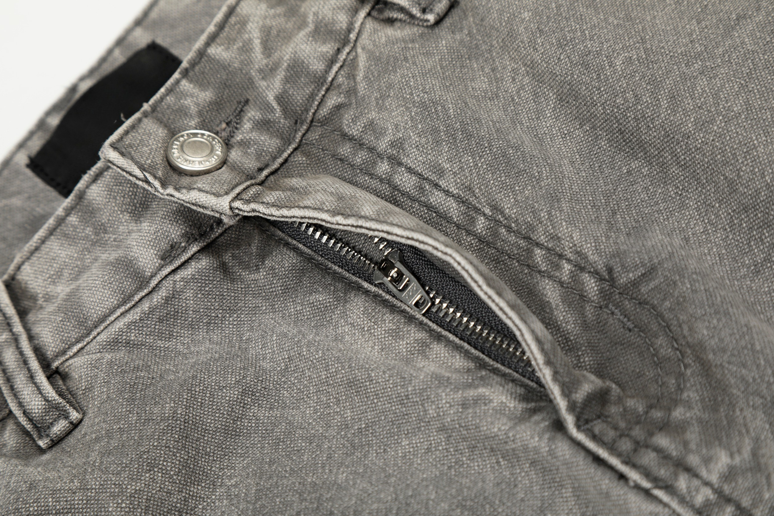 3-6-5.shop Washed Utility Distressed Denim Jeans