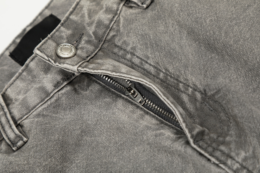 3-6-5.shop Washed Utility Distressed Denim Jeans