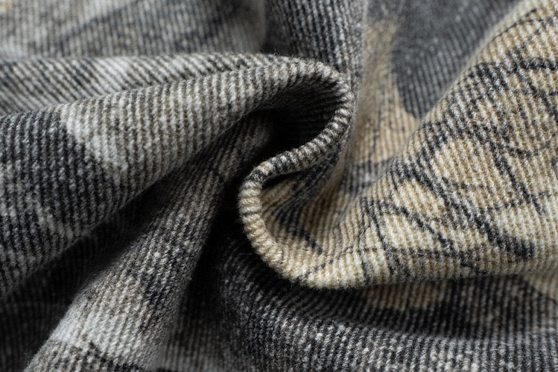 3-6-5.shop Camo Blade-Cut Cargo Shorts