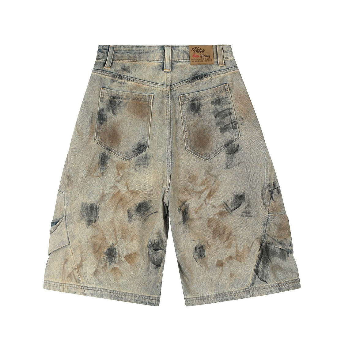 3-6-5.shop Vintage Spray-Dye Shorts
