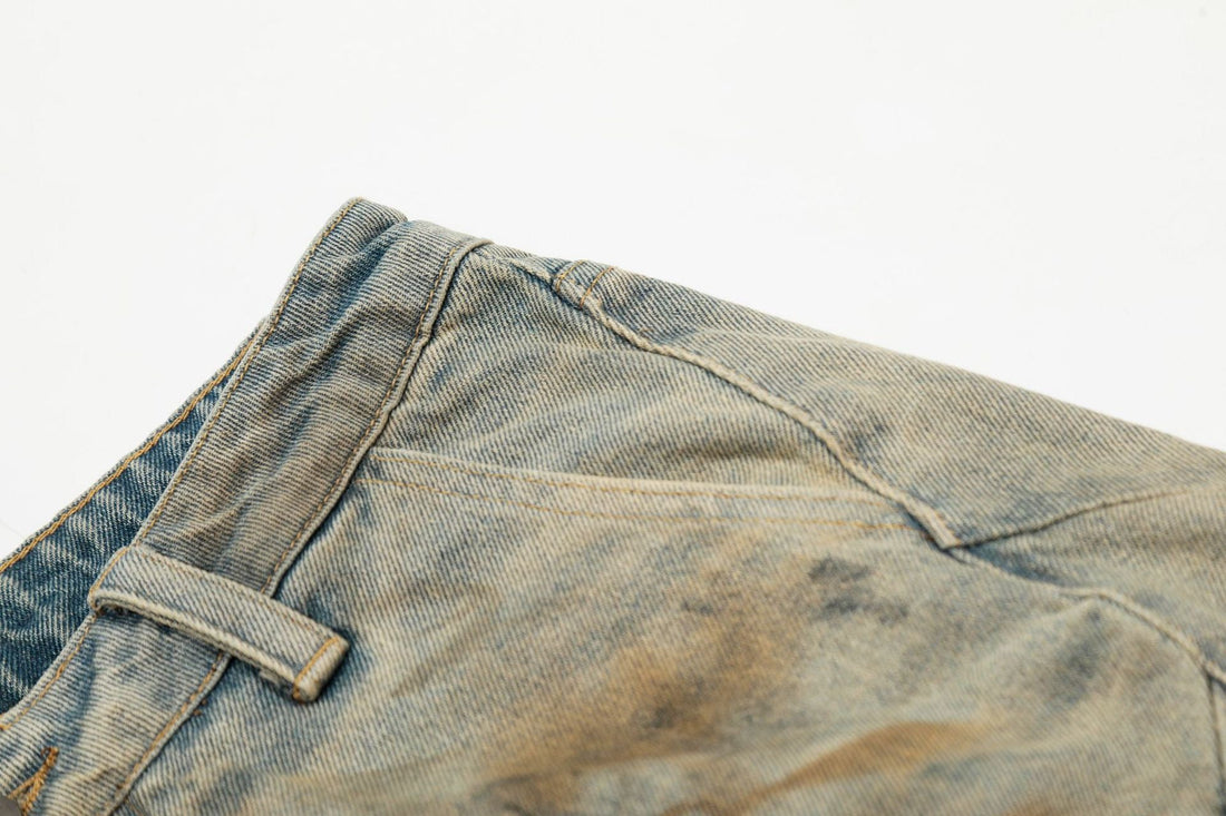 3-6-5.shop Vintage Spray-Dye Shorts