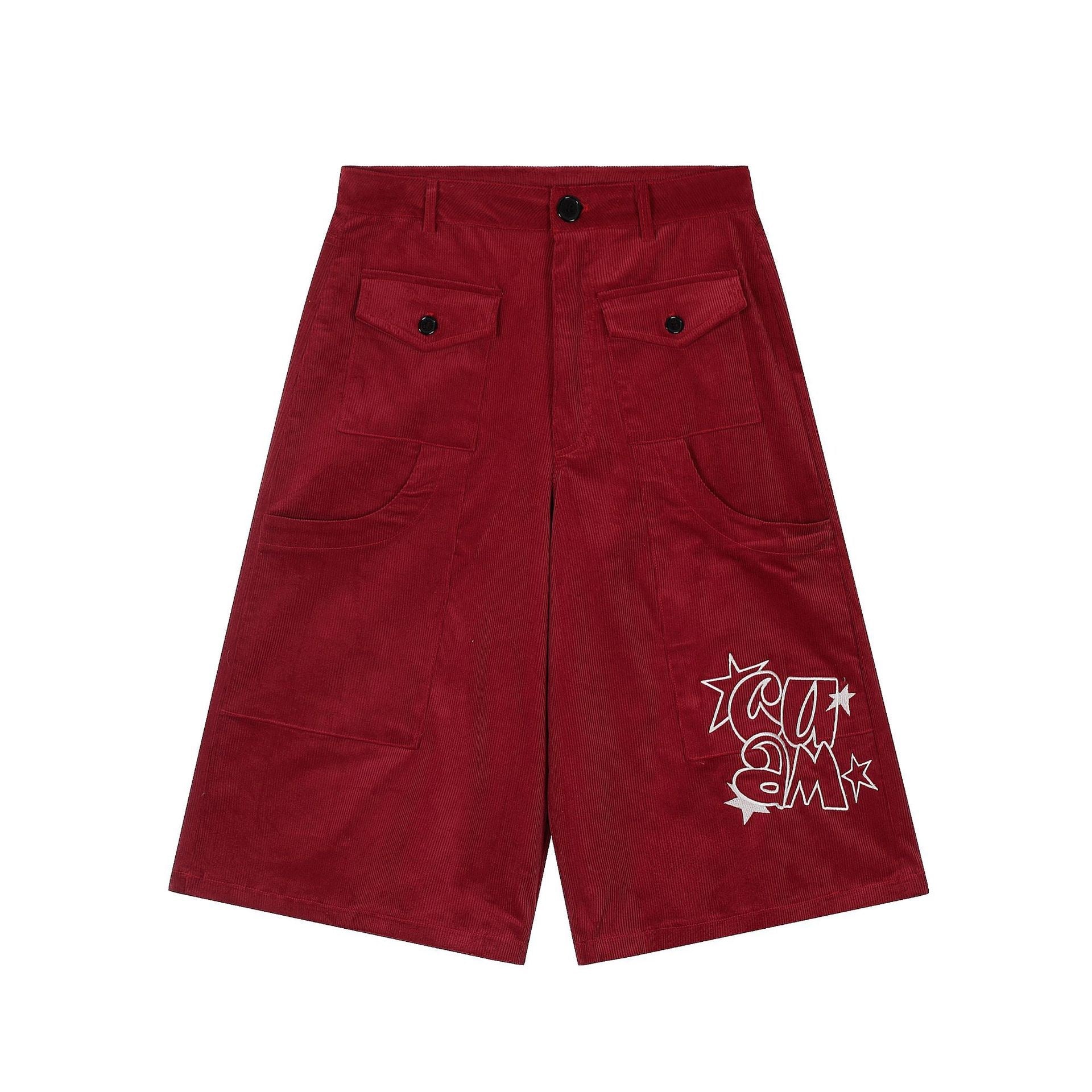 3-6-5.shop Corduroy Cargo Shorts