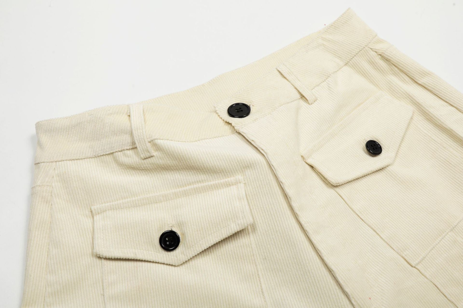 3-6-5.shop Corduroy Cargo Shorts