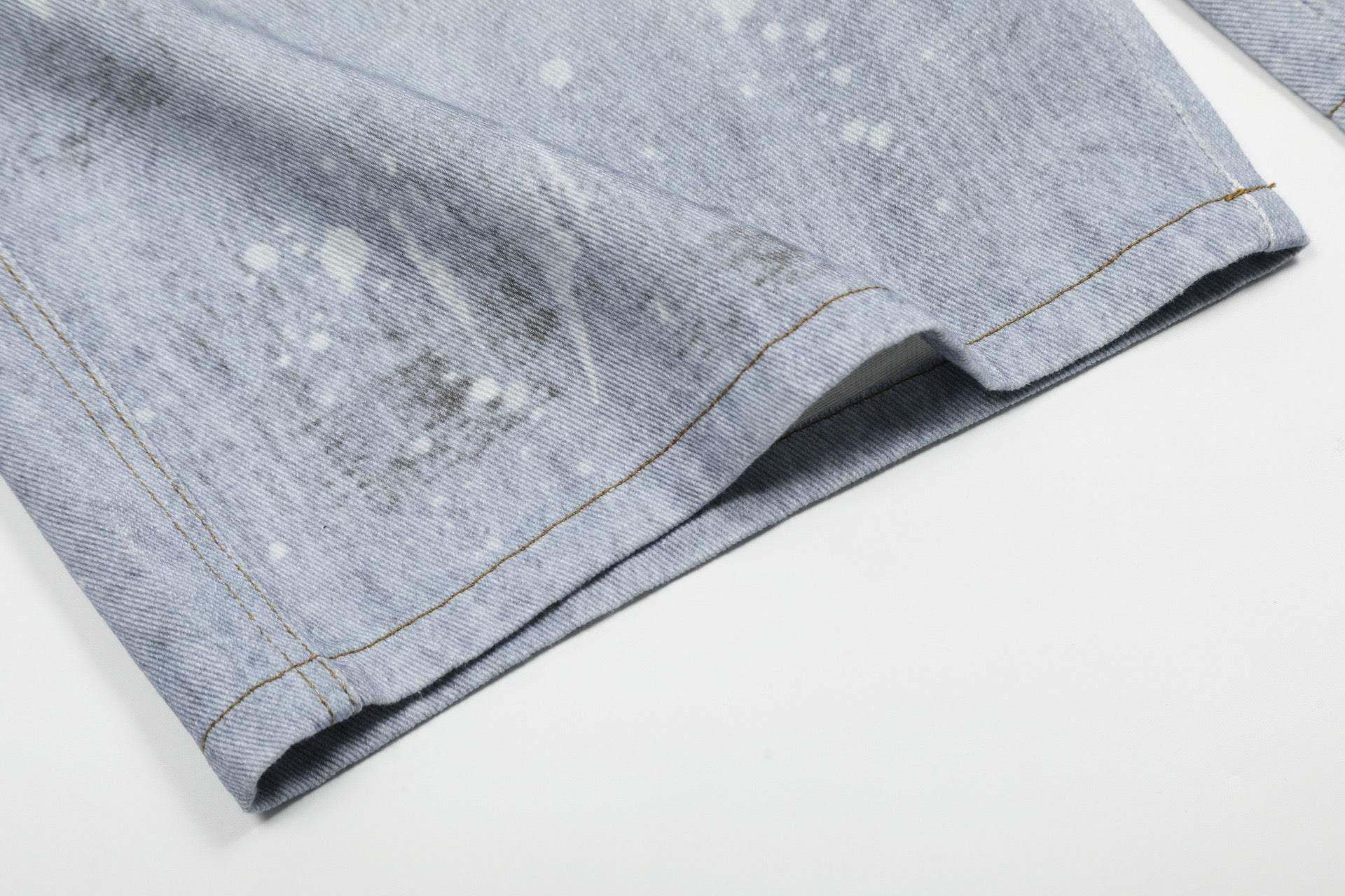 3-6-5.shop Gem Chain Denim Shorts