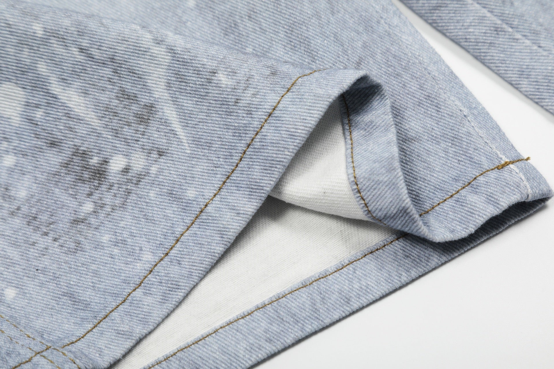 3-6-5.shop Gem Chain Denim Shorts