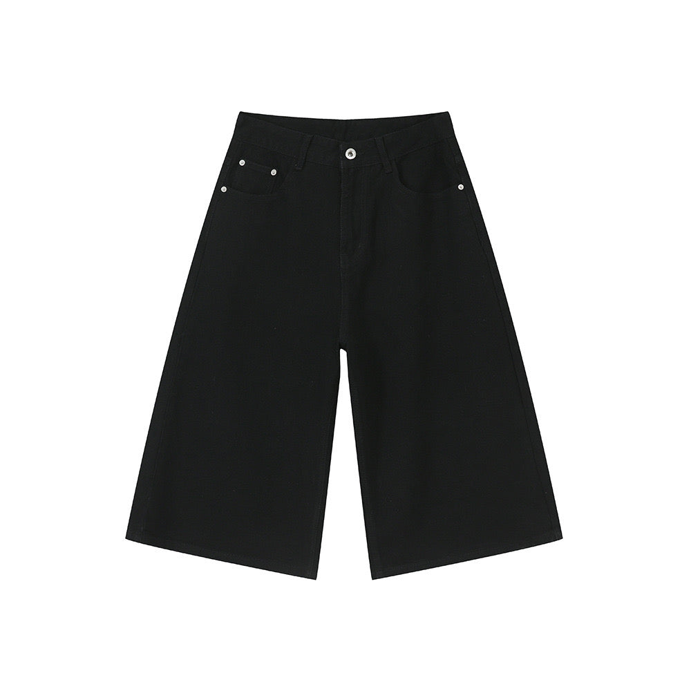 3-6-5.shop Clean Cut Denim Shorts